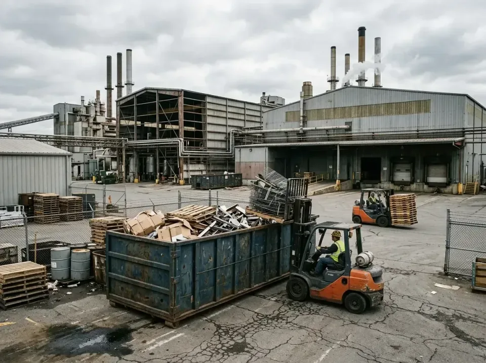 industrial-factory-scrap-conta-003 — frequently asked questions, Cheap Roll-off Dumpster Rentals in Amery, WI